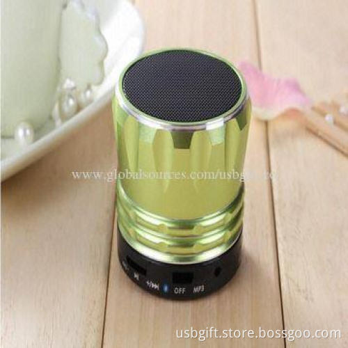 Bluetooth Speaker, Mini Style Hi-Fi Music Player Answer with Mic Vibration